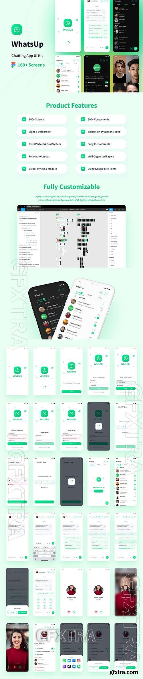 WhatsUp - Chatting App UI Kit