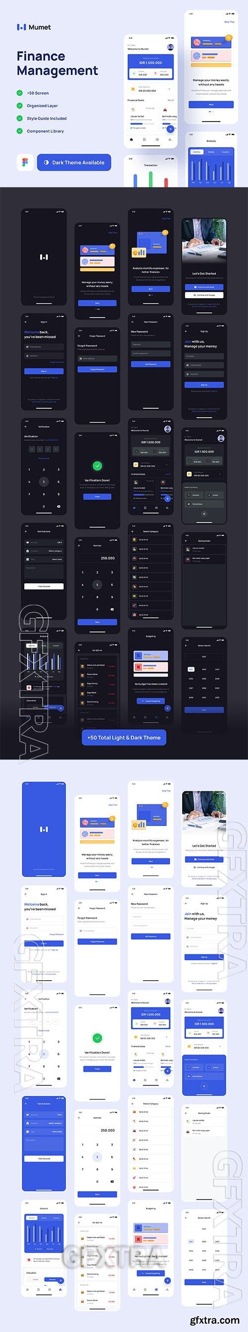 Mumet Mobile UI KIT