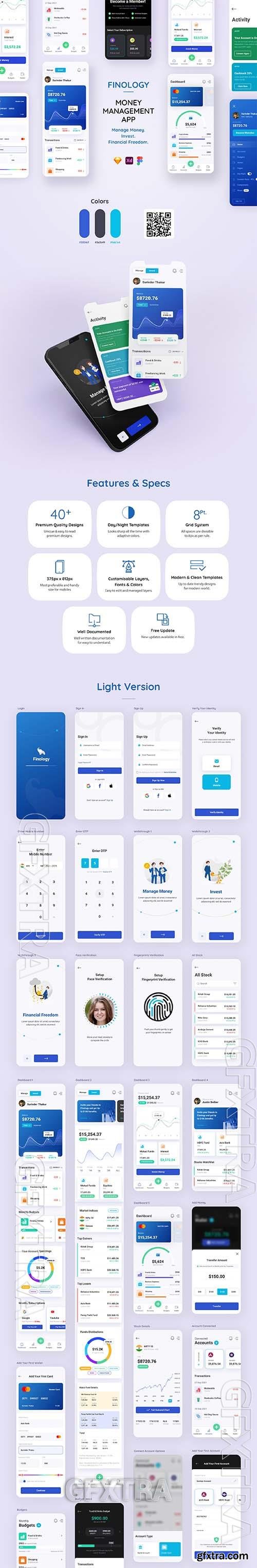 Finology - Money Management App Template