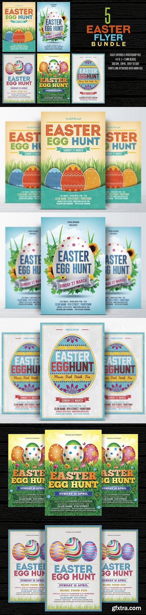 Easter Flyer Bundle