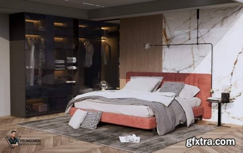 Bedroom Scene Sketchup By NguyenMinhTri