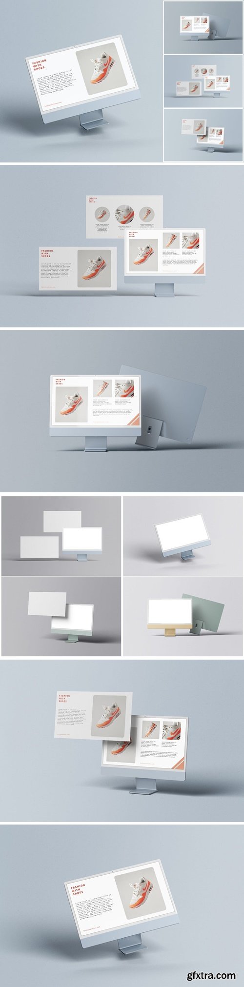 Desktop Screen Mockup