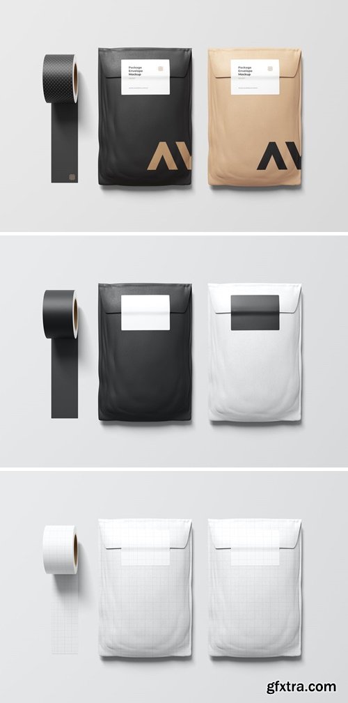 Envelope Package Mockup