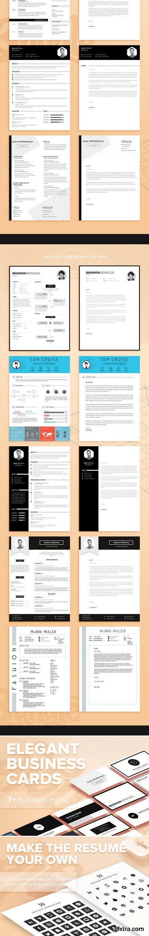 The Essential 1 Page Resume Bundle