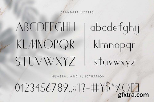 Chic Sans Serif typeface