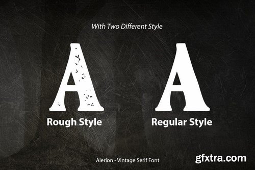 Alerion - Vintage Serif Font