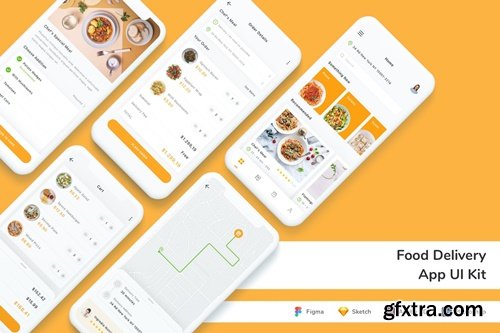 Food Delivery App UI Kit