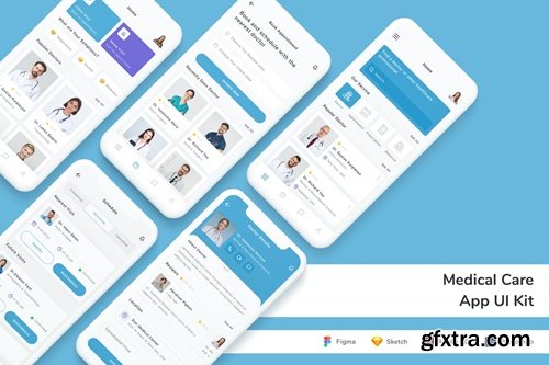 Medical Care App UI Kit