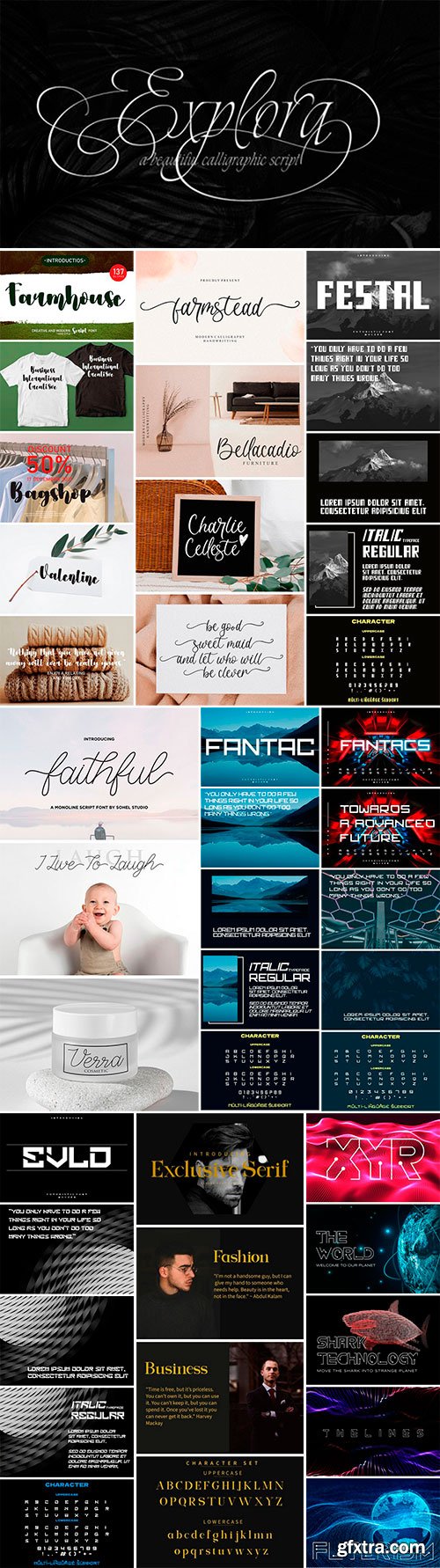 My Mix Fonts Bundle 55