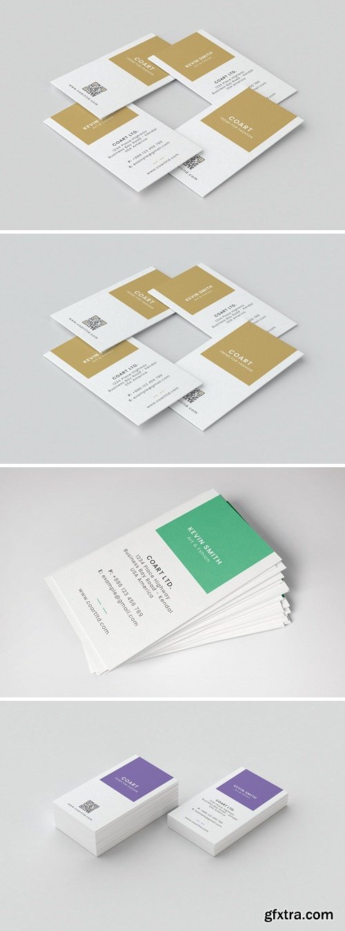 Vertical Business Card