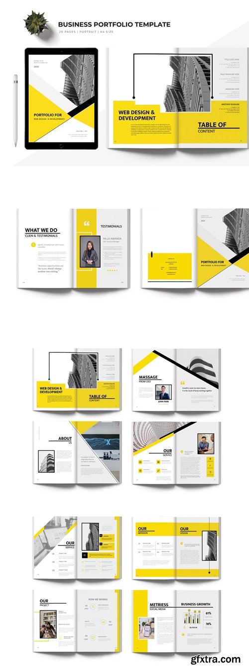 Business Portfolio Template