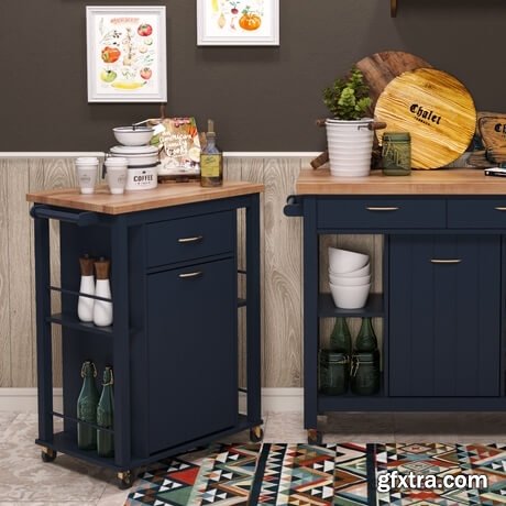 Aldridge Kitchen Cart