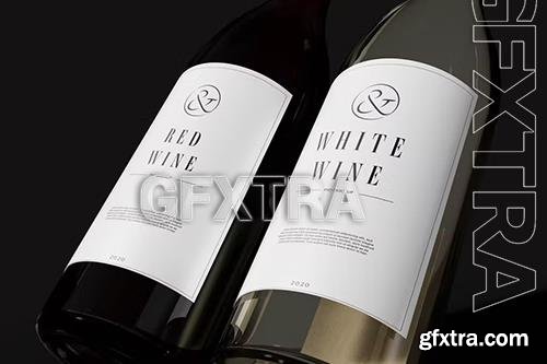 Red & White Wine Mockup Y3PLKC3