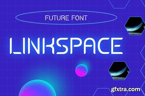 Linkspace - Futuristic Techno Font