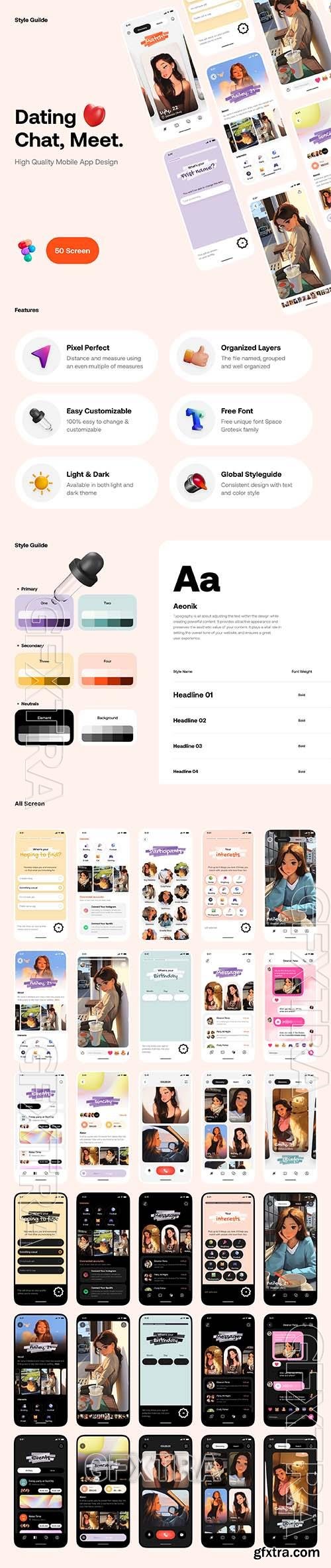 Dating App UI Kit