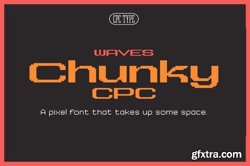 Waves Chunky CPC Font