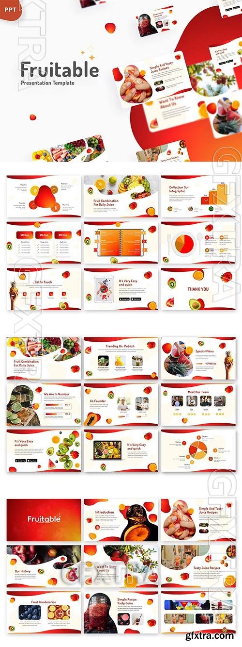 Fruitable - Creative  Powerpoint, Keynote Template 