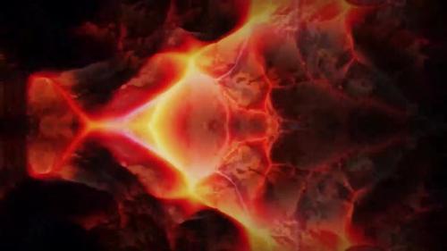 Videohive - Hot Burning Background Digital Rendering - 37335648 - 37335648