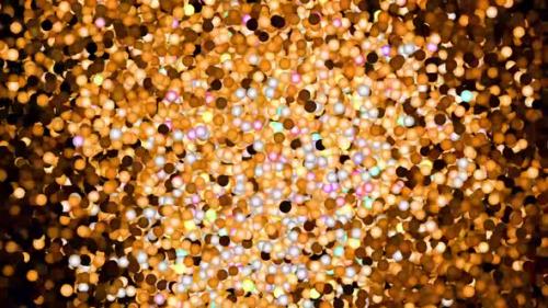 Videohive - Glitter Vibrant Spheres Abstract Background Digital Rendering - 37335652 - 37335652