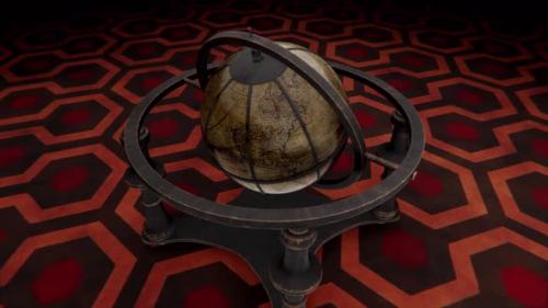 Videohive - Old Globe Rotation II - 37248946 - 37248946