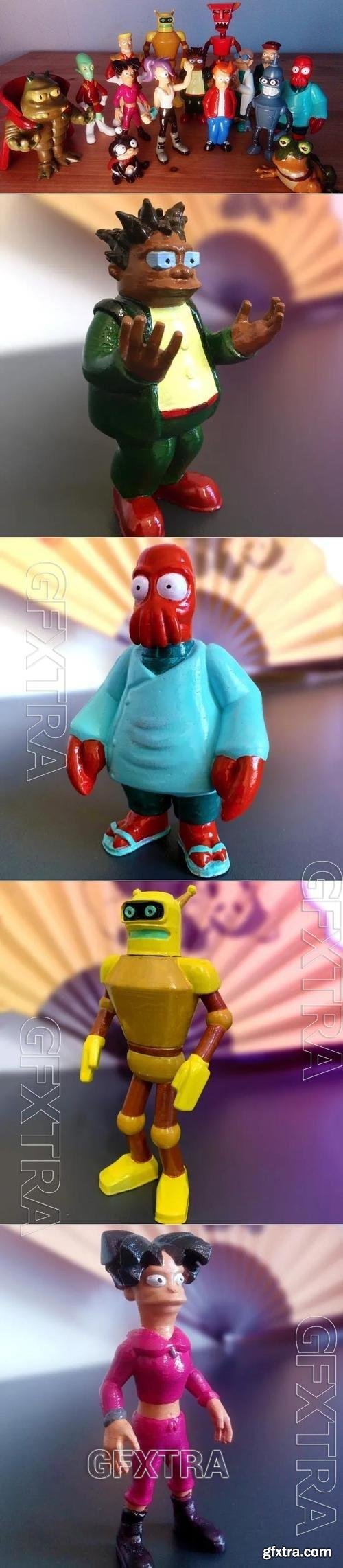 Futurama collection 3D Printable