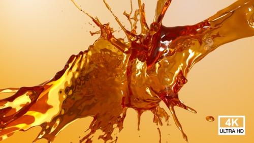 Videohive - Honey Drops Splash V5 - 37341062 - 37341062