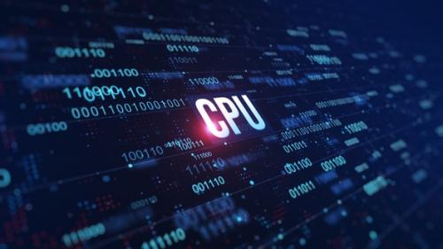 Videohive - CPU Digital Binary Code Background - 37343856 - 37343856