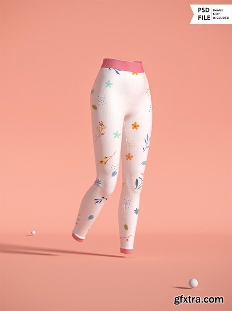 Women\'s leggings Mockup