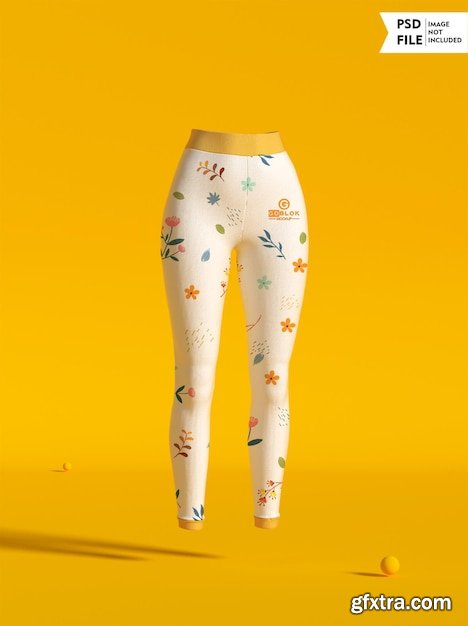 Women\'s leggings Mockup