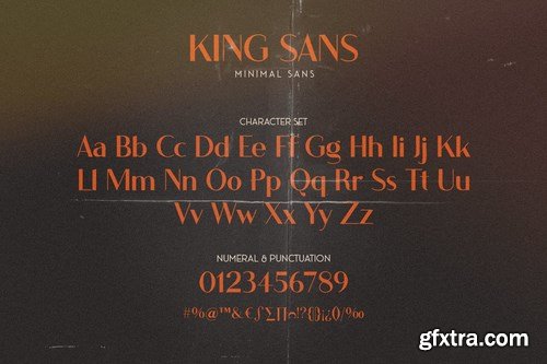 King Sans Font