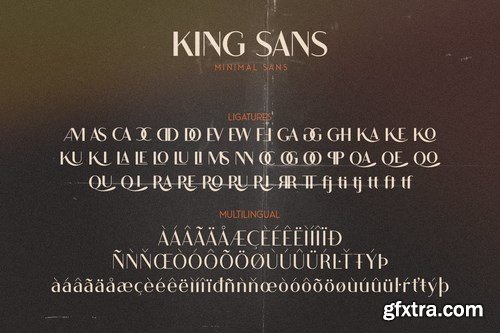 King Sans Font