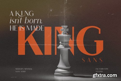 King Sans Font