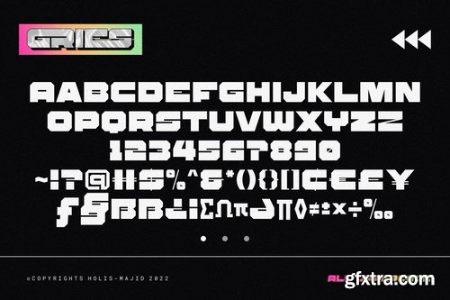 Gries Bold Font