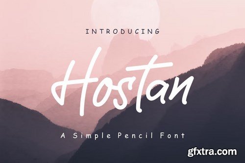 Hostan Font