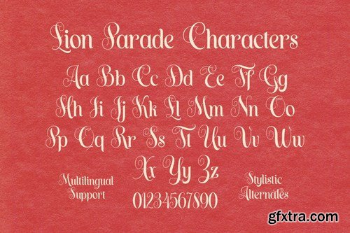 Lion Parade Font