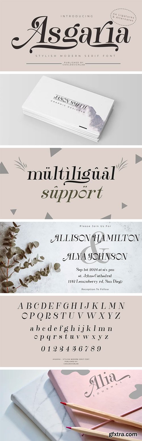 Asgaria Font Family