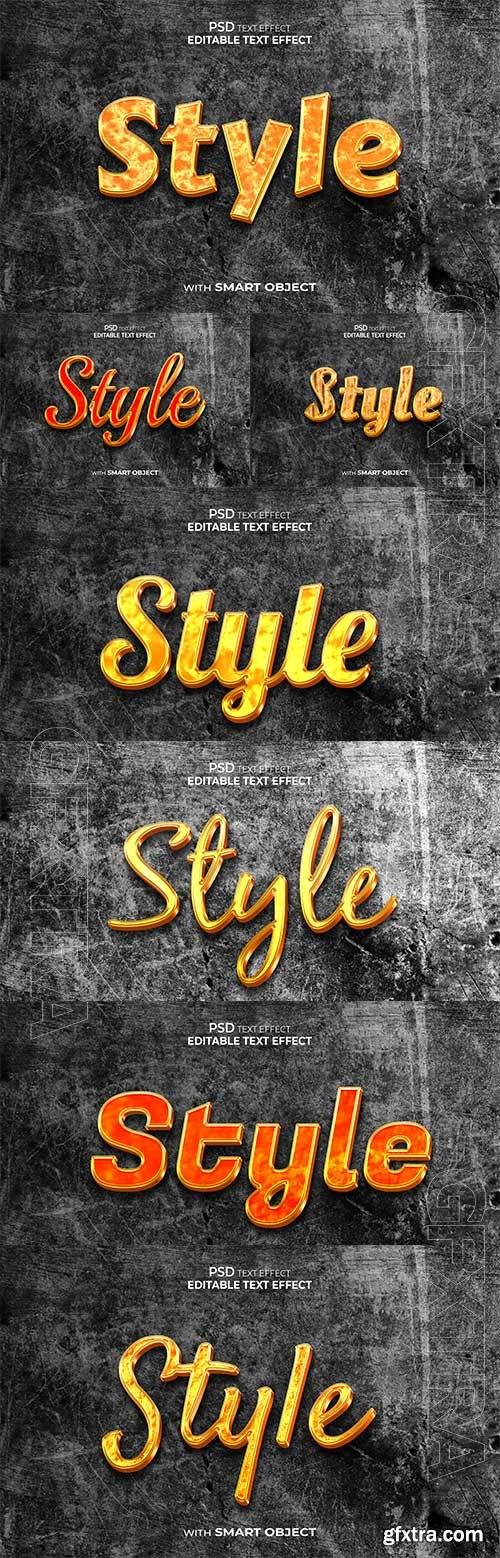 Style Psd text effect set vol 581