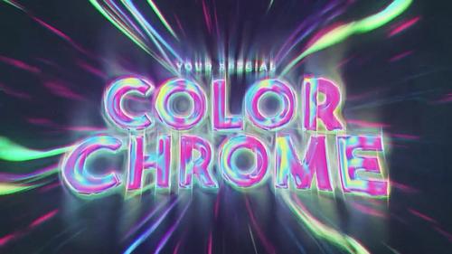 Videohive - Color Chrome Title - 37214339 - 37214339