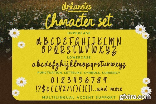 Arkanotes - Fun Script Font