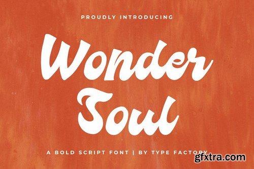 Wonder Soul – Bold Script Typeface