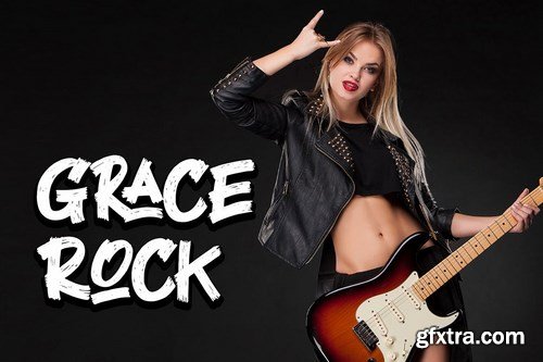 Black Rocker Font