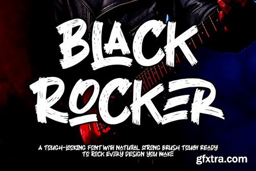 Black Rocker Font