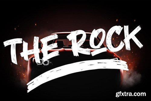 Black Rocker Font