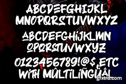 Black Rocker Font