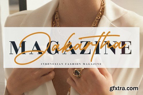 Jakartha Monoline Signature Font