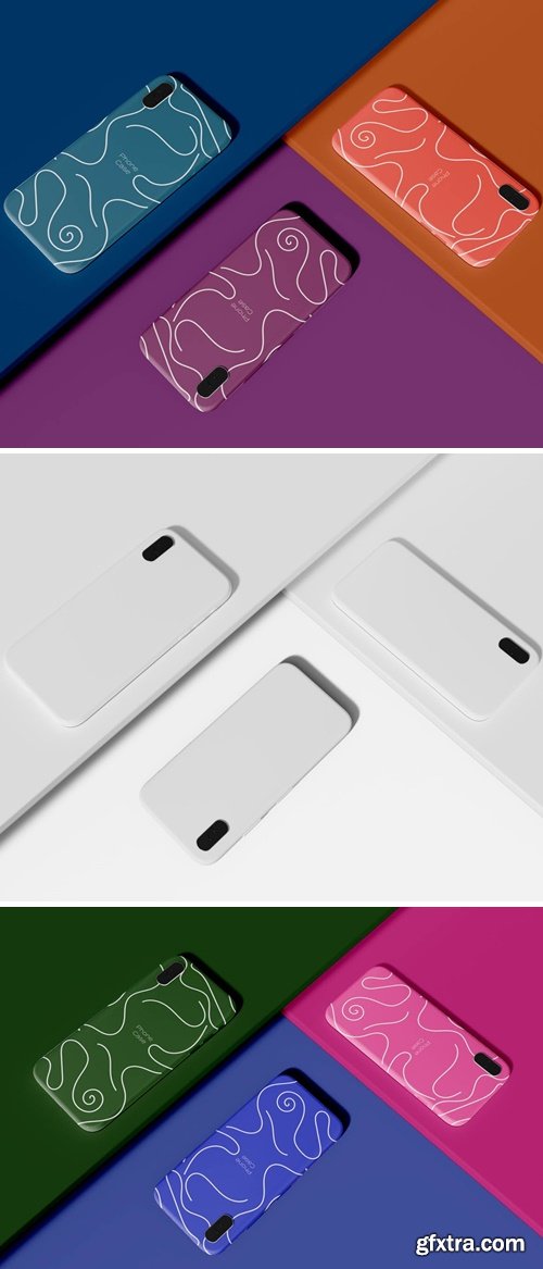 Smartphone Cases Mockup