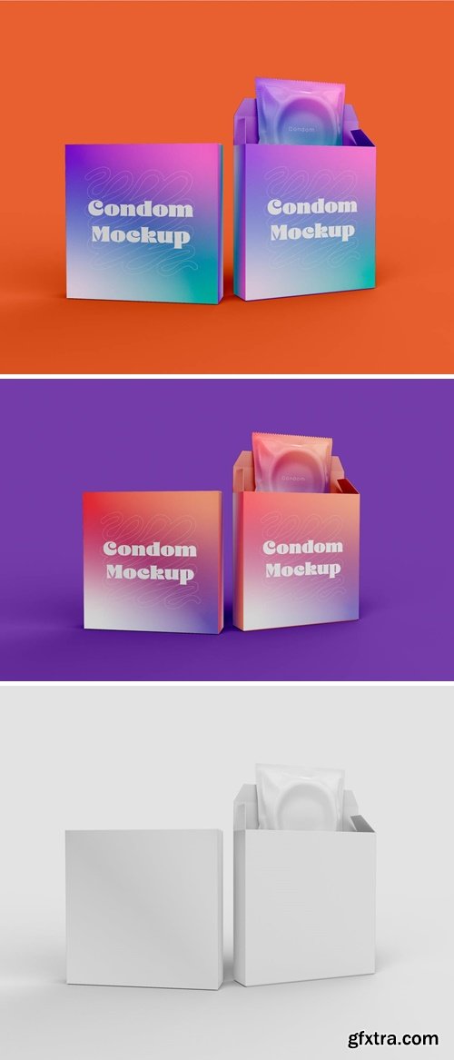 Condom Mockup