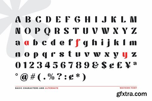 Wayxon Modern Font