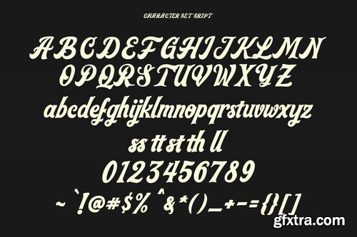 Goldluck Handwritten Rustic Vintage Font