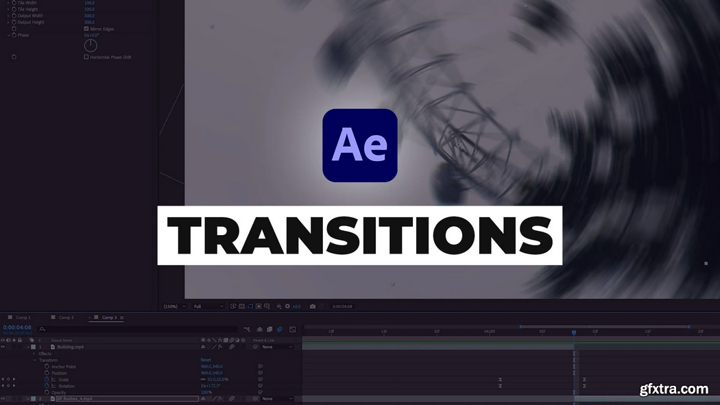 adobe after effects transitions download